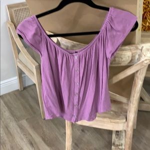 Off the shoulder top